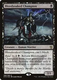 Bloodsoaked Champion - Foil Bloodsoaked Champion