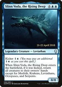 Slinn Voda, the Rising Deep - Foil Slinn Voda The Rising Dee
