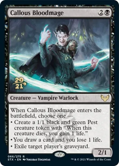 Callous Bloodmage - Foil Callous Bloodmage