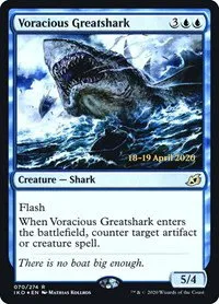 Voracious Greatshark - Foil Voracious Greatshark