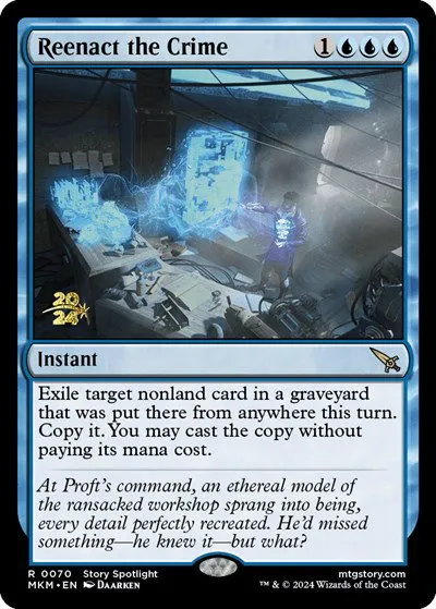 Reenact the Crime - Foil Reenact The Crime