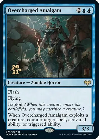 Overcharged Amalgam - Foil Overcharged Amalgam