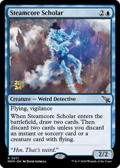 Steamcore Scholar - Foil Steamcore Scholar