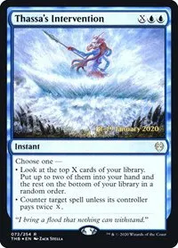 Thassa's Intervention - Foil Thassa S Intervention