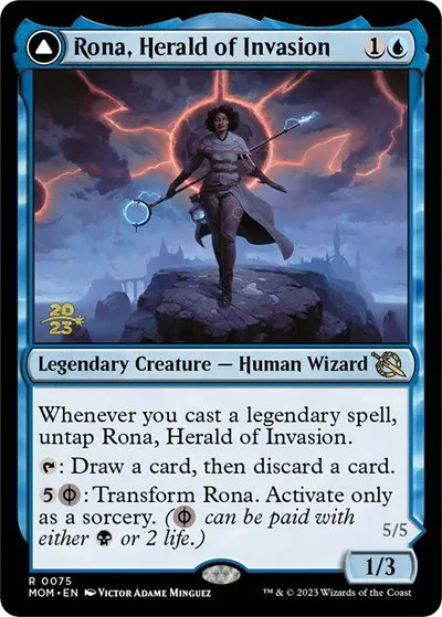 Rona, Herald of Invasion - Foil Rona Herald Of Invasion
