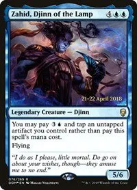 Zahid, Djinn of the Lamp - Foil Zahid Djinn Of The Lamp