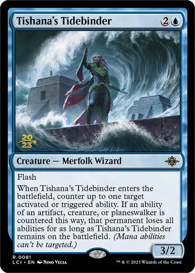 Tishana's Tidebinder - Foil Tishana S Tidebinder