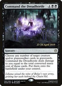 Command the Dreadhorde - Foil Command The Dreadhorde