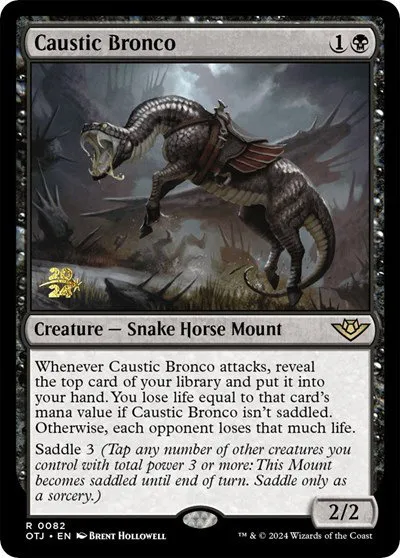 Caustic Bronco - Foil Caustic Bronco