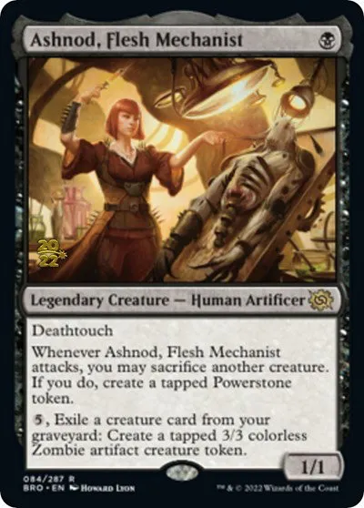 Ashnod, Flesh Mechanist - Foil Ashnod Flesh Mechanist