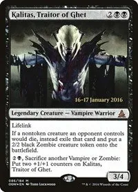 Kalitas, Traitor of Ghet - Foil Kalitas Traitor Of Ghet