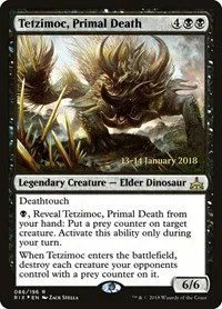 Tetzimoc, Primal Death - Foil Tetzimoc Primal Death