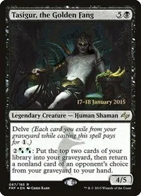Tasigur, the Golden Fang - Foil Tasigur The Golden Fang