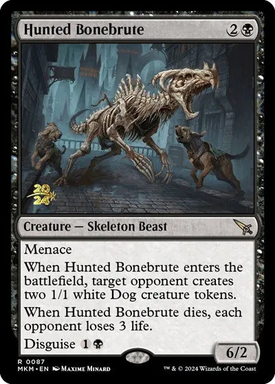 Hunted Bonebrute - Foil Hunted Bonebrute