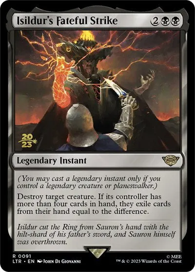 Isildur's Fateful Strike - Foil Isildur S Fateful Strike