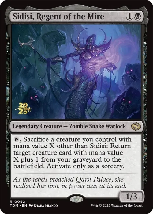 Sidisi, Regent of the Mire - Foil Sidisi Regent Of The Mire