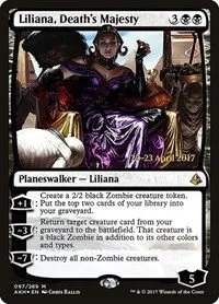 Liliana, Death's Majesty - Foil Liliana Death S Majesty
