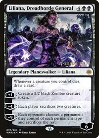 Liliana, Dreadhorde General - Foil Liliana Dreadhorde Genera