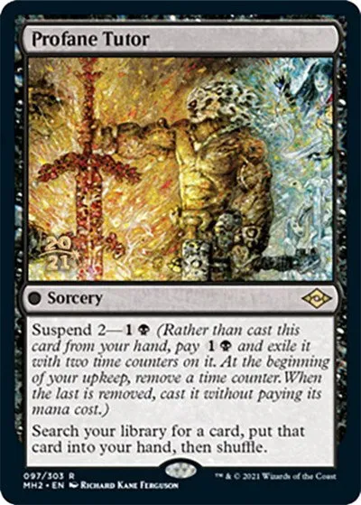 Profane Tutor - Foil Profane Tutor