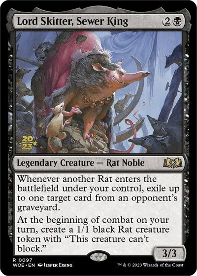 Lord Skitter, Sewer King - Foil Lord Skitter Sewer King