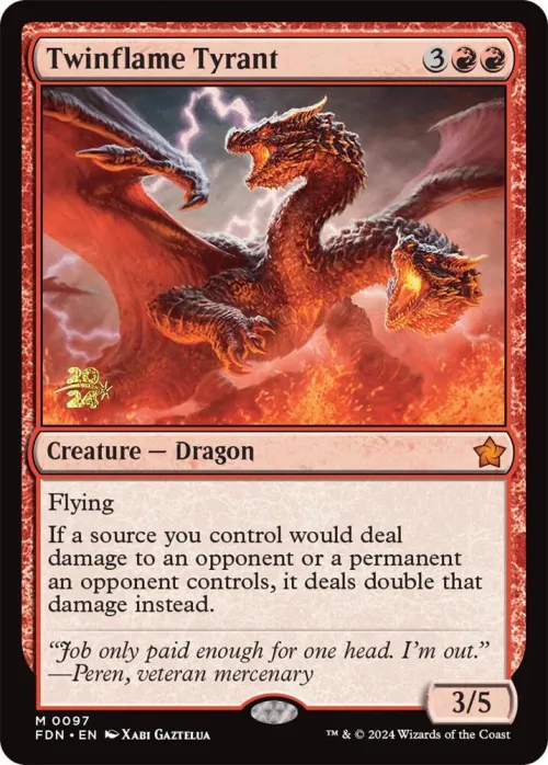 Twinflame Tyrant - Foil Twinflame Tyrant