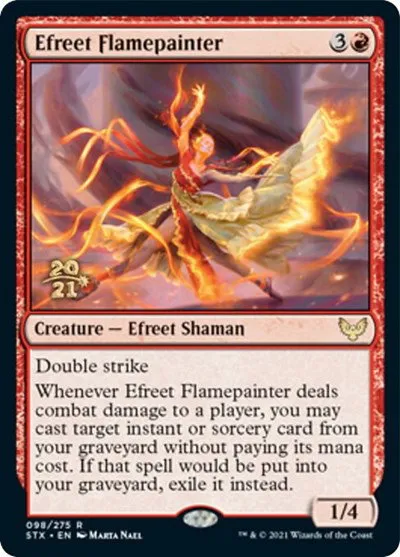 Efreet Flamepainter - Foil Efreet Flamepainter