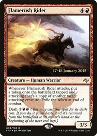 Flamerush Rider - Foil Flamerush Rider