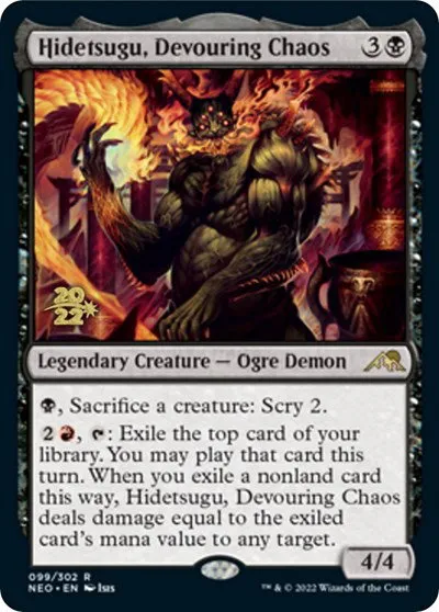 Hidetsugu, Devouring Chaos - Foil Hidetsugu Devouring Chaos