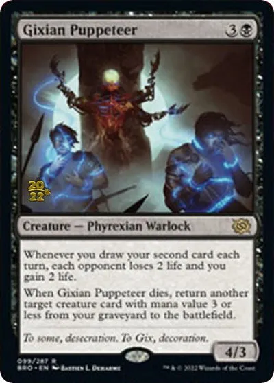 Gixian Puppeteer - Foil Gixian Puppeteer