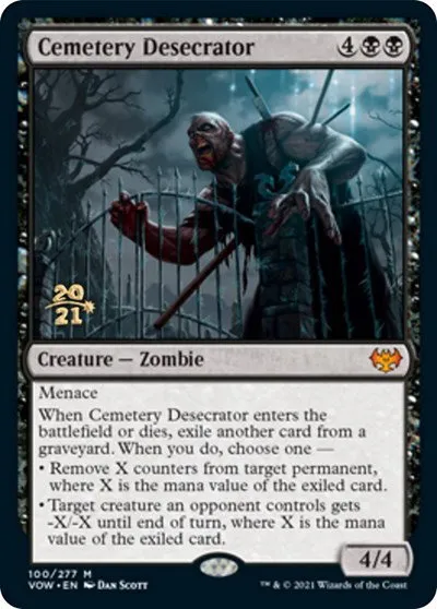 Cemetery Desecrator - Foil Cemetery Desecrator