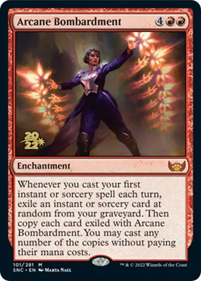 Arcane Bombardment - Foil Arcane Bombardment