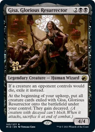 Gisa, Glorious Resurrector - Foil Gisa Glorious Resurrector