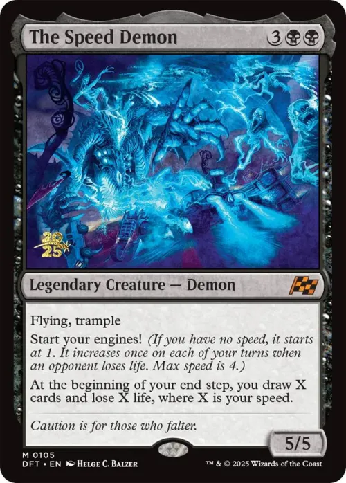 The Speed Demon - Foil The Speed Demon