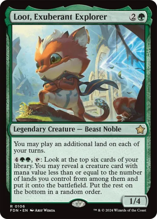Loot, Exuberant Explorer - Foil Loot Exuberant Explorer