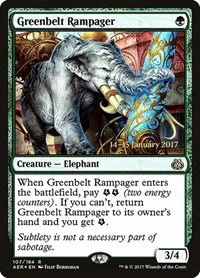 Greenbelt Rampager - Foil Greenbelt Rampager