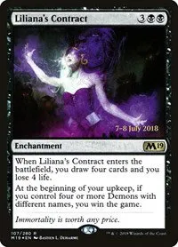 Liliana's Contract - Foil Liliana S Contract