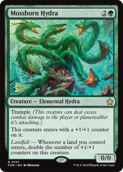 Mossborn Hydra - Foil Mossborn Hydra