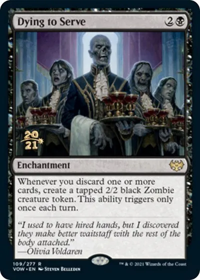 Dying to Serve - Foil Dying To Serve