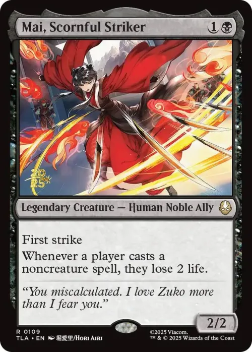 Mai, Scornful Striker - Foil Mai Scornful Striker