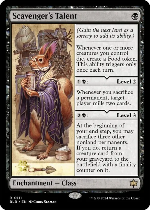 Scavenger's Talent - Foil Scavenger S Talent