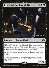Priest of the Blood Rite - Foil Priest Of The Blood Rite
