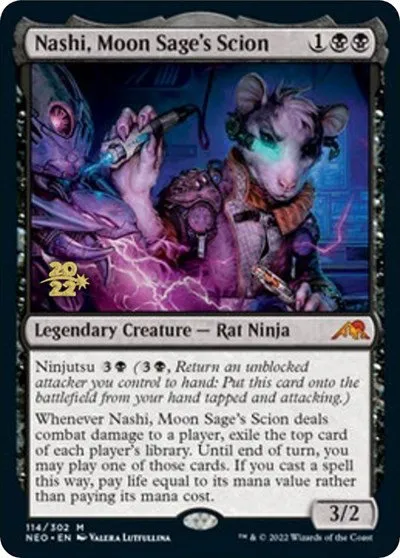 Nashi, Moon Sage's Scion - Foil Nashi Moon Sage S Scion