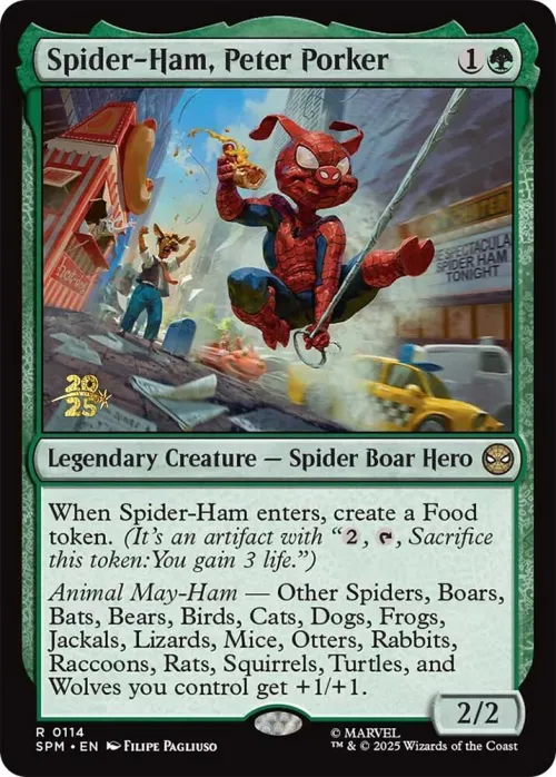 Spider-Ham, Peter Porker - Foil Spider Ham Peter Porker