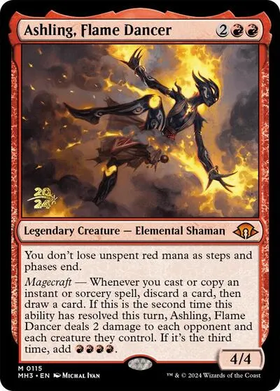 Ashling, Flame Dancer - Foil Ashling Flame Dancer