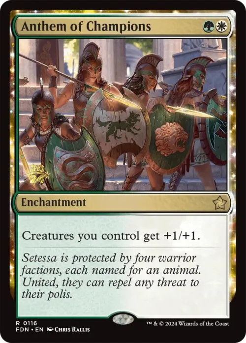 Anthem of Champions - Foil Anthem Of Champions