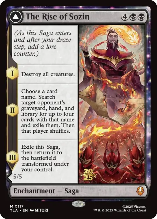The Rise of Sozin - Foil The Rise Of Sozin