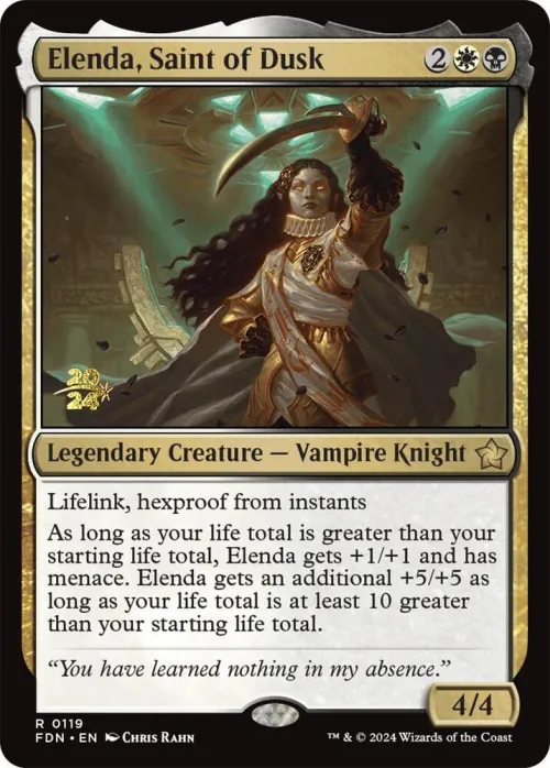 Elenda, Saint of Dusk - Foil Elenda Saint Of Dusk