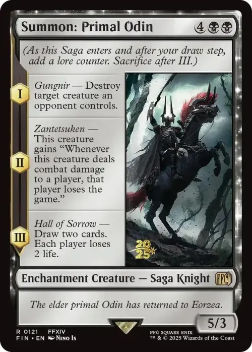 Summon: Primal Odin - Foil Summon Primal Odin