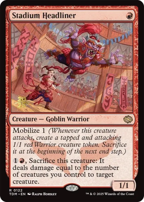 Stadium Headliner - Foil Stadium Headliner