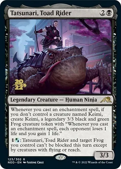 Tatsunari, Toad Rider - Foil Tatsunari Toad Rider